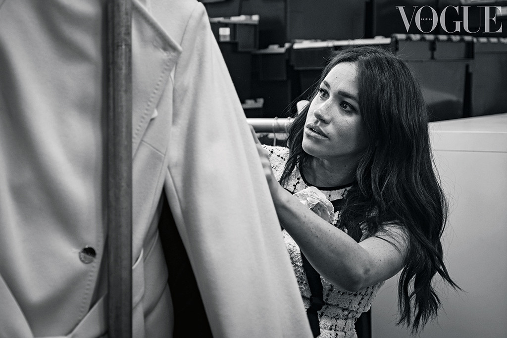 Meghan Markle, Kensington Palace, for British Vogue Meghan Markle, Kensington Palace, for British Vogue